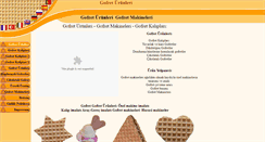 Desktop Screenshot of gofret-makineleri.wafer-products.com